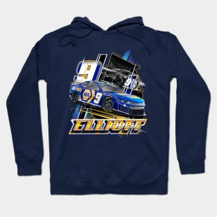 Chase Elliott Navy Car Hoodie